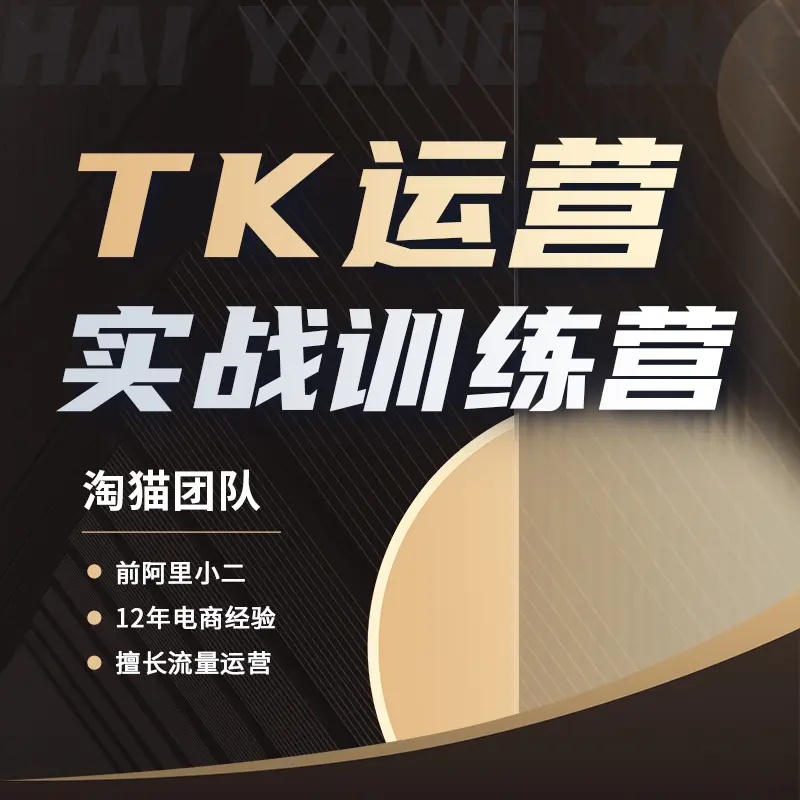 TK跨境训练营70期（0基础可学）