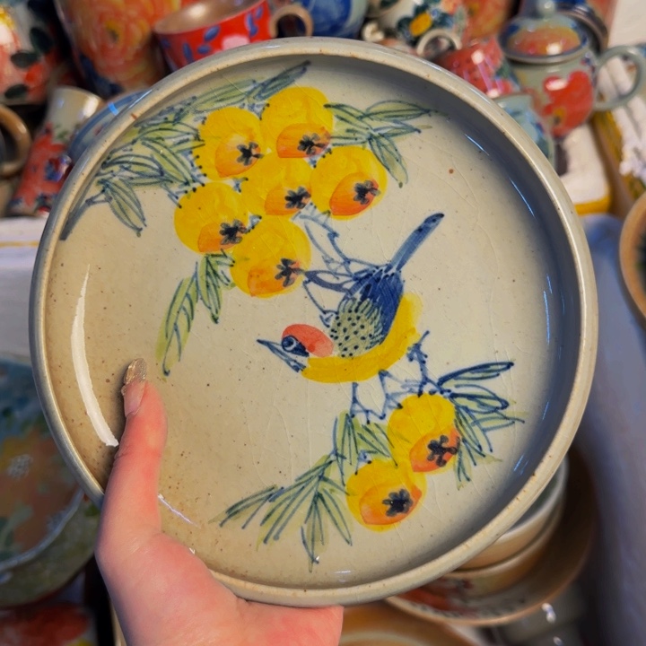 瓷片景德镇陶瓷手工手绘