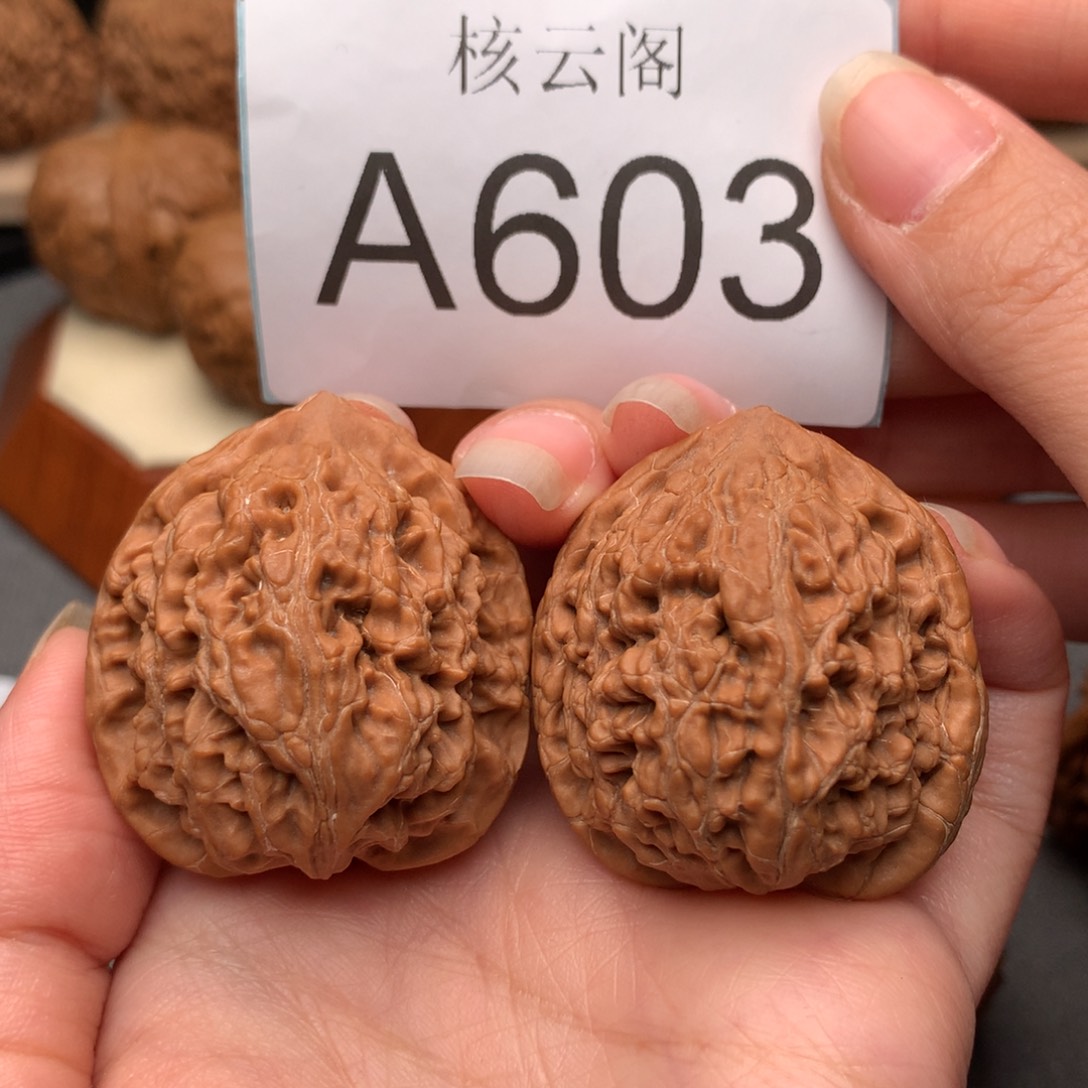 文玩核桃把件37水龙纹