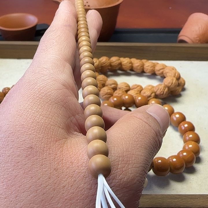 米***线手串猴头核桃全品精工小老型尺寸6.8mm