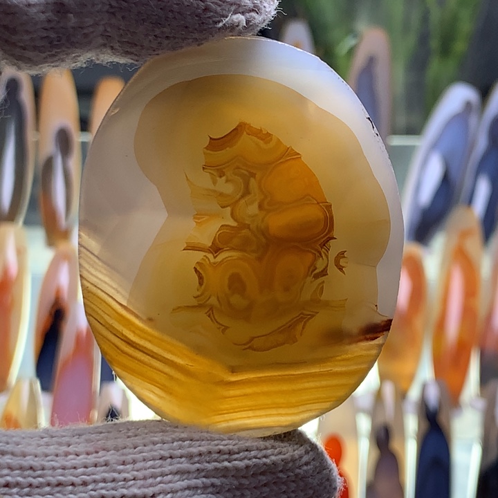 合金玛瑙/玉髓珠宝半成品136