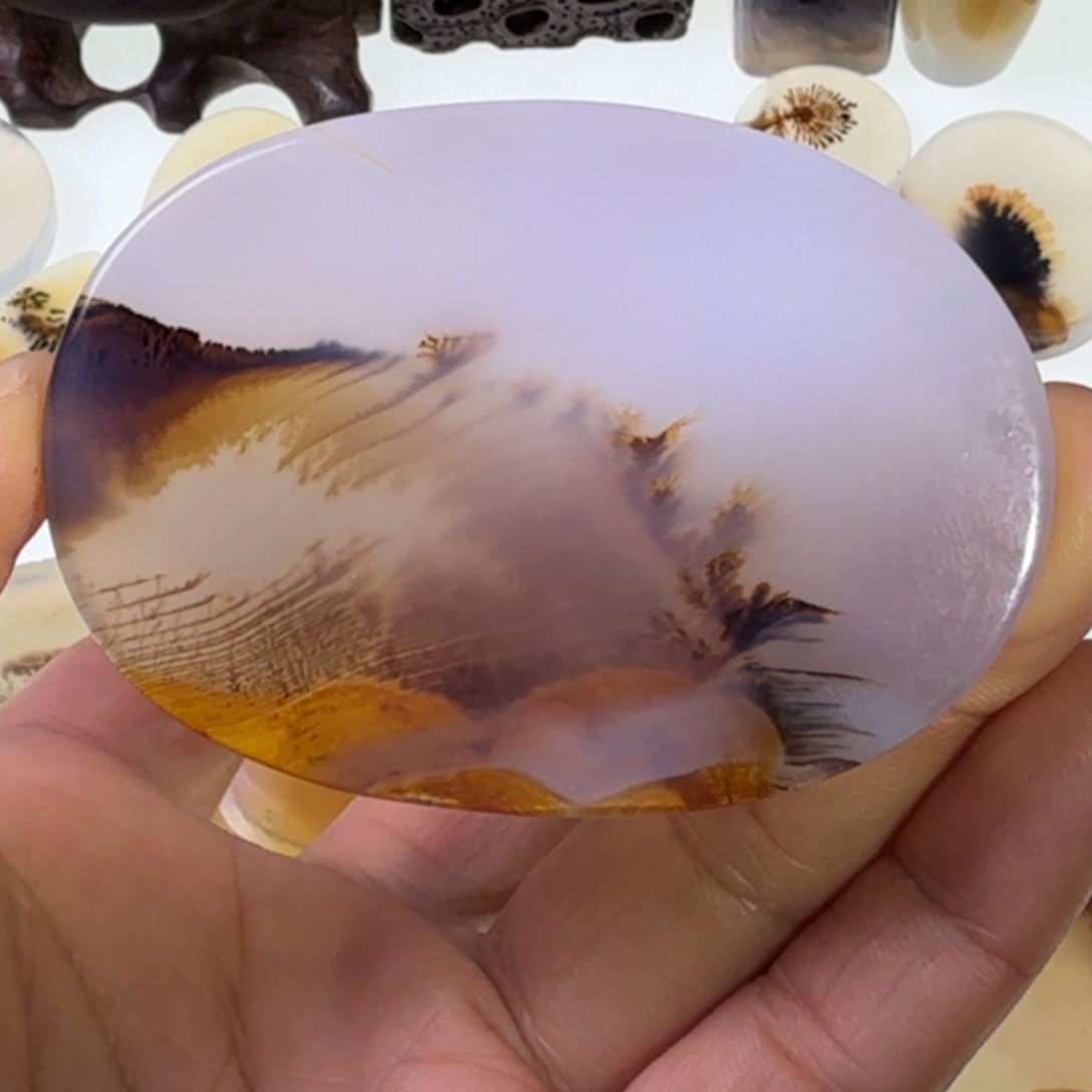 玛瑙/玉髓未镶嵌珠宝半成品