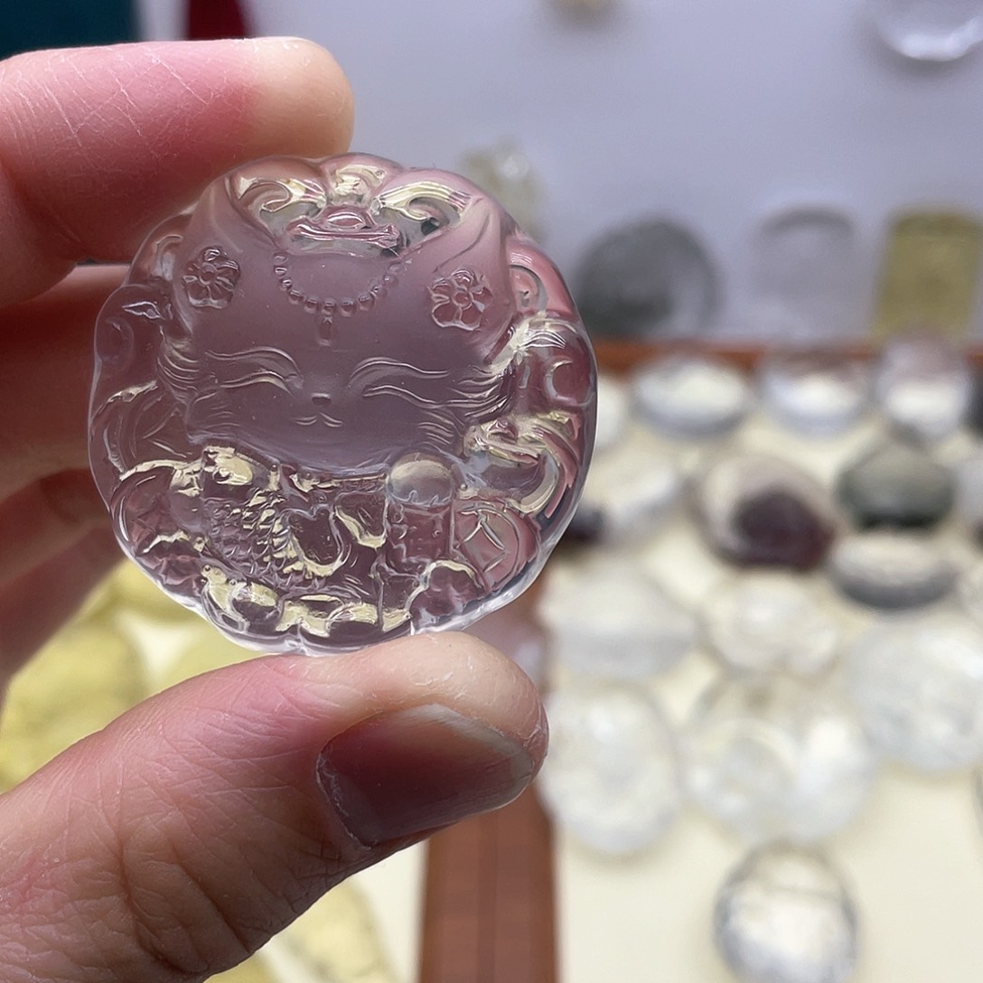 水晶吊坠(赠链)未镶嵌•****•