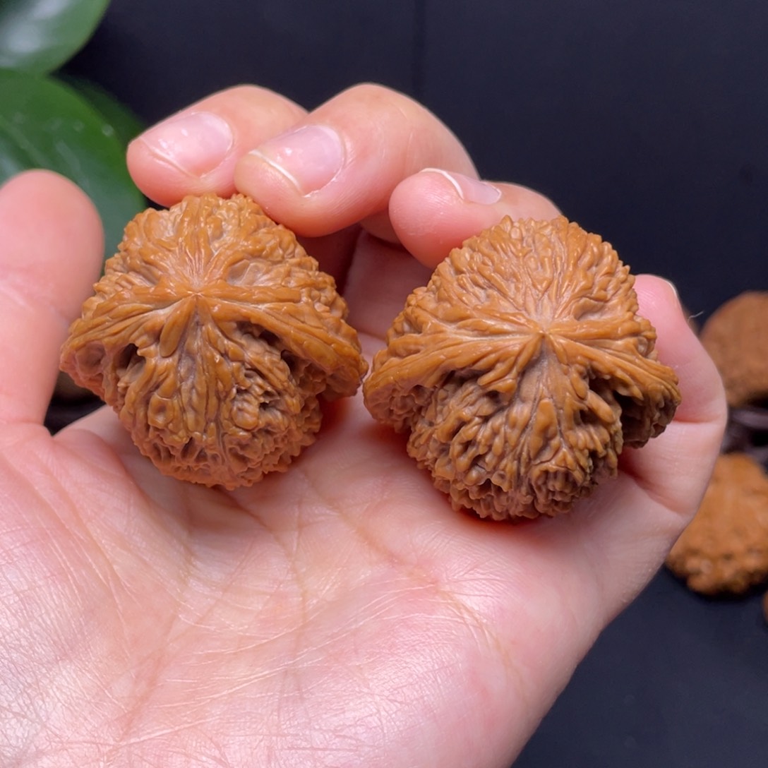 文玩核桃吊坠胖***子39尺全品南疆石