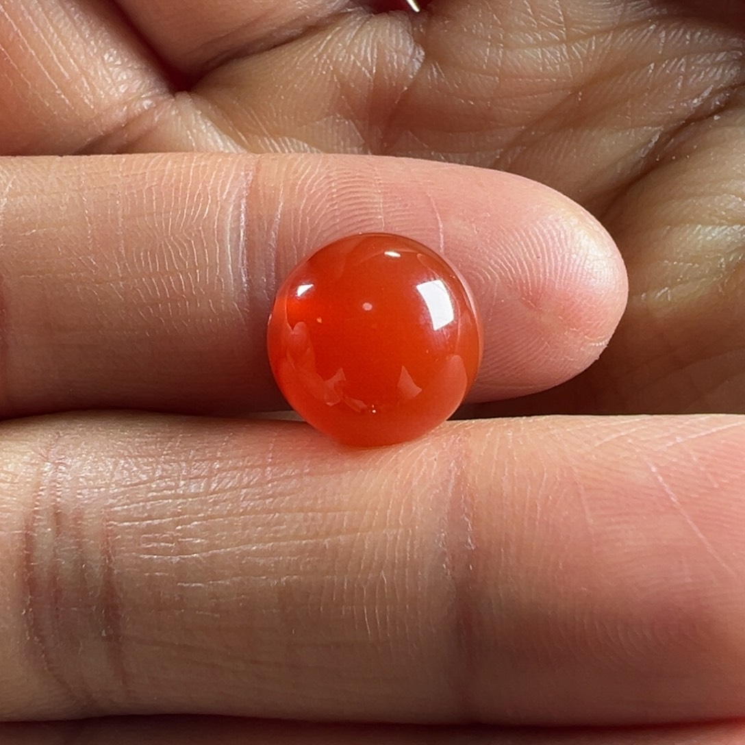 南红玛瑙圆珠11.4未镶嵌