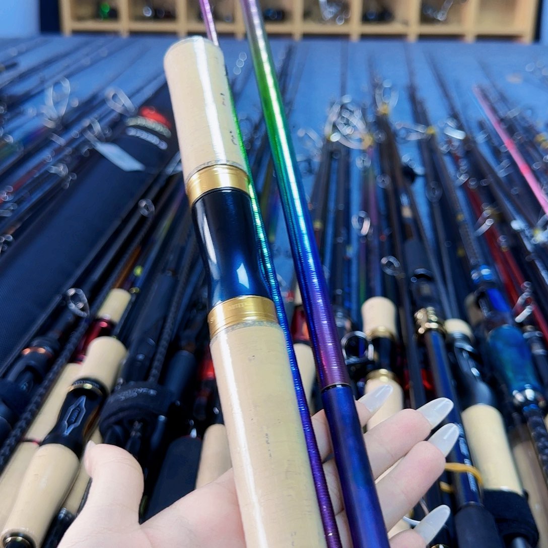 吉***王3.8m碳素路亚竿直柄杆链接