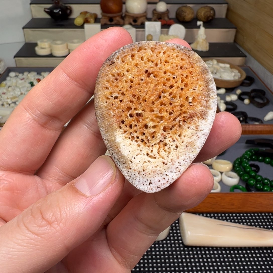 猛犸象牙把件海胖丁丁手把件挂件