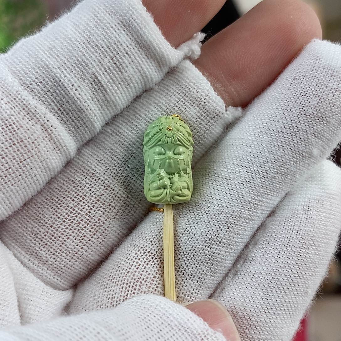 绿松石珠宝奇石未镶嵌自***气