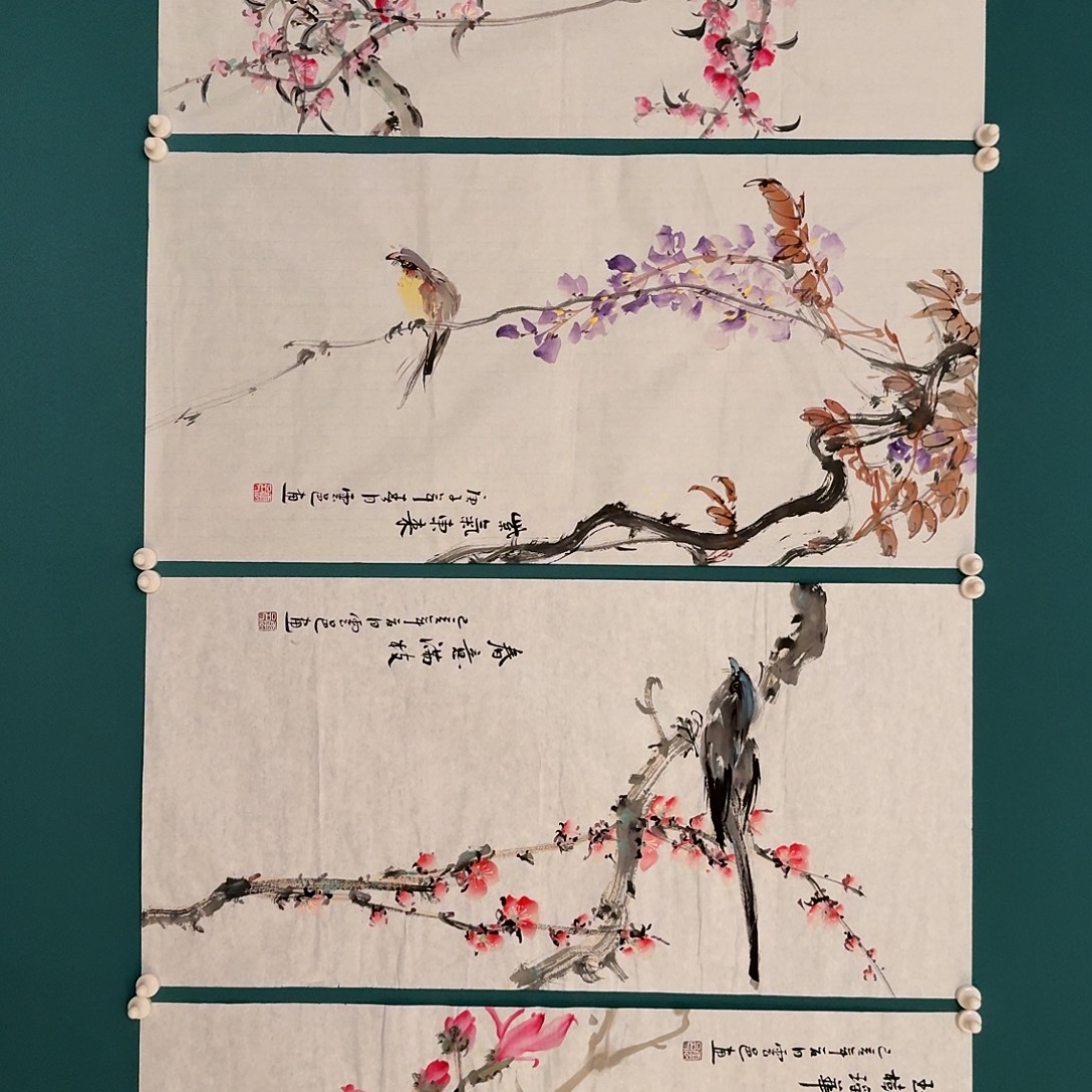 国画云老师的作品