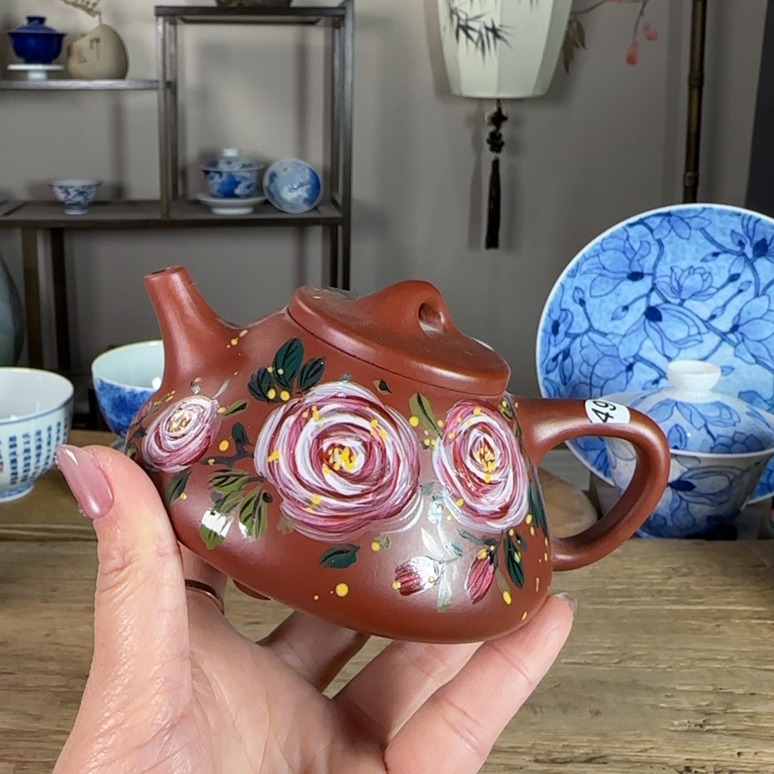 杯景德镇陶瓷柴烧多人