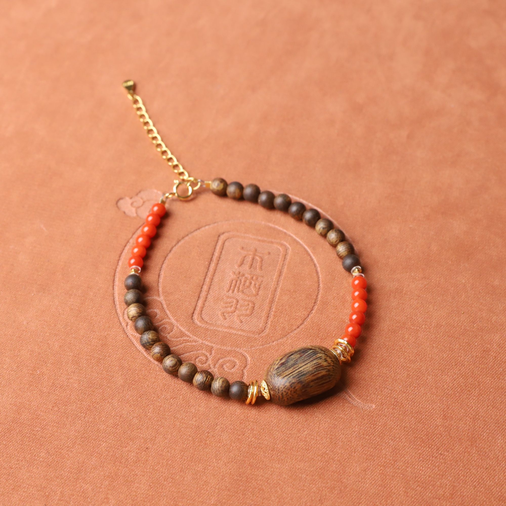 沉香【绛吻·手串】沉香新国风时尚手串