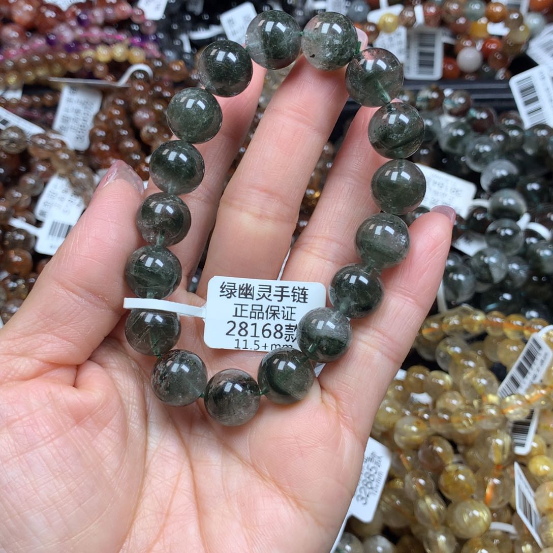 水晶手链未镶嵌轉*天然