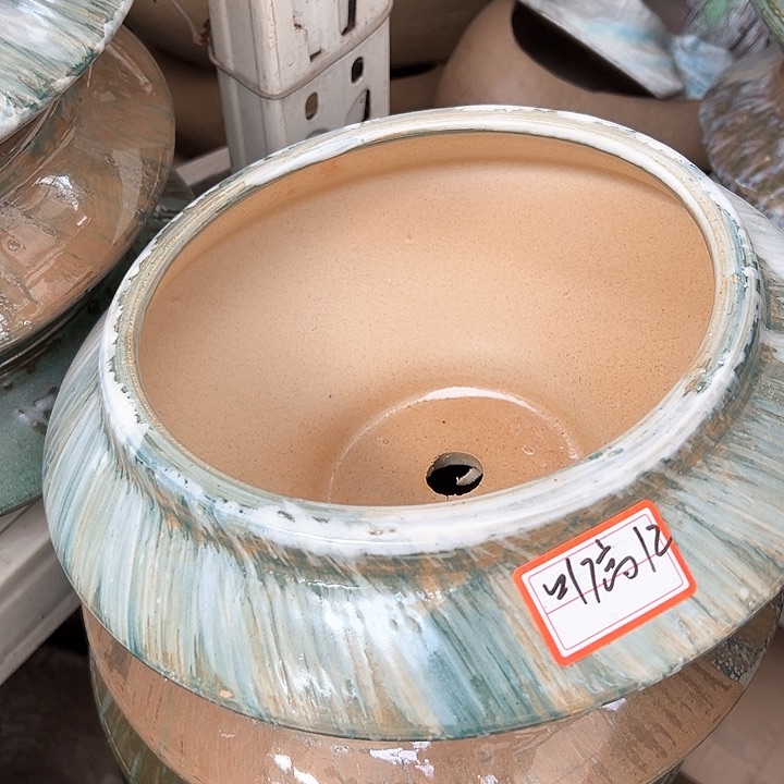 陶瓷景德镇精品花盆栽适合盆