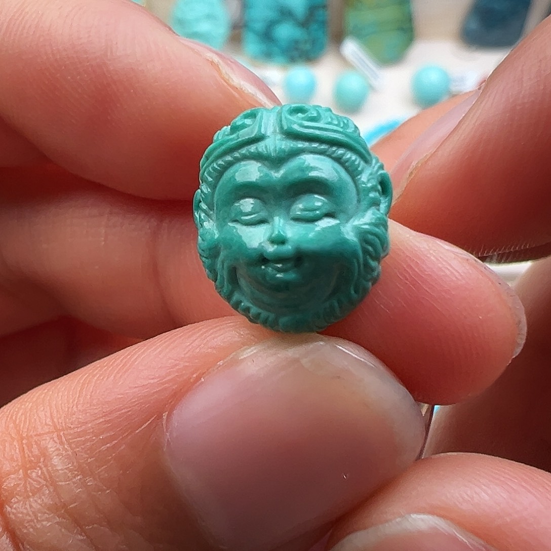 绿松石未镶嵌配饰