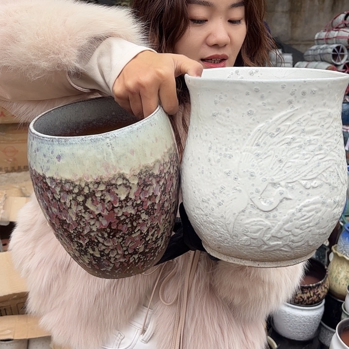 紫砂茶碗两个微瑕孤品