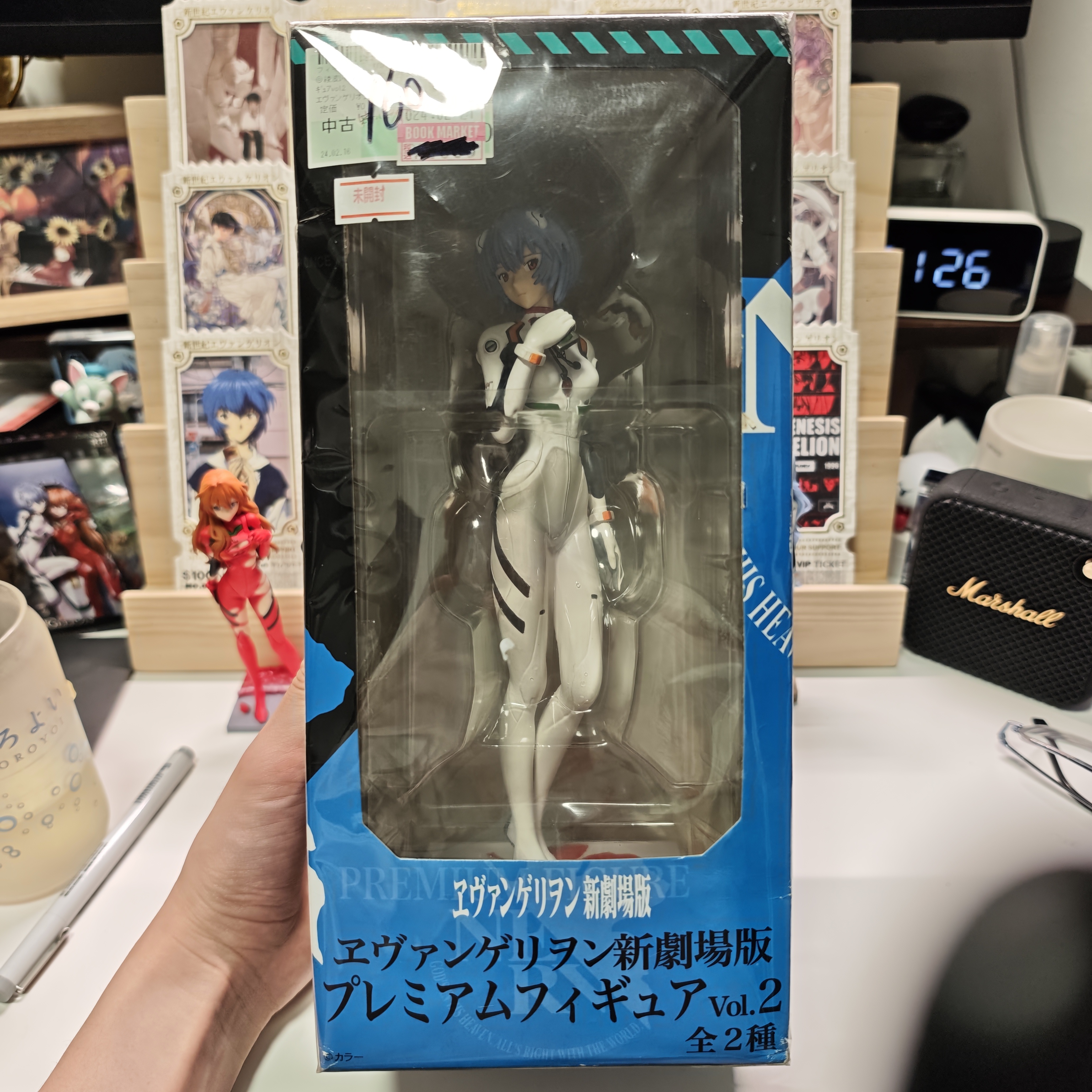 【日版全新】SEGA 新世纪福音战士 月下绫波丽手办，全新未拆封。