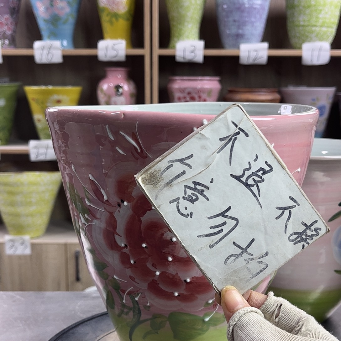 景德镇陶瓷花盆花盆