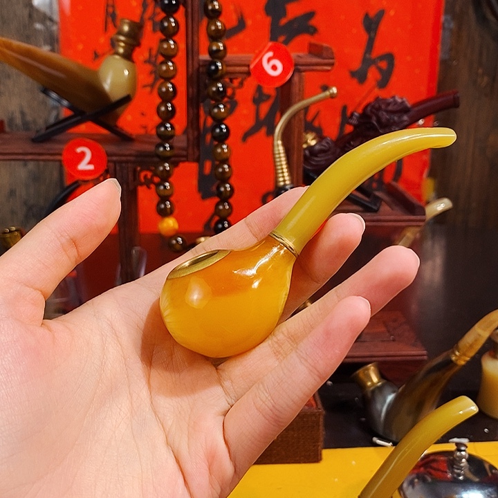 高端定制金丝楠烟嘴