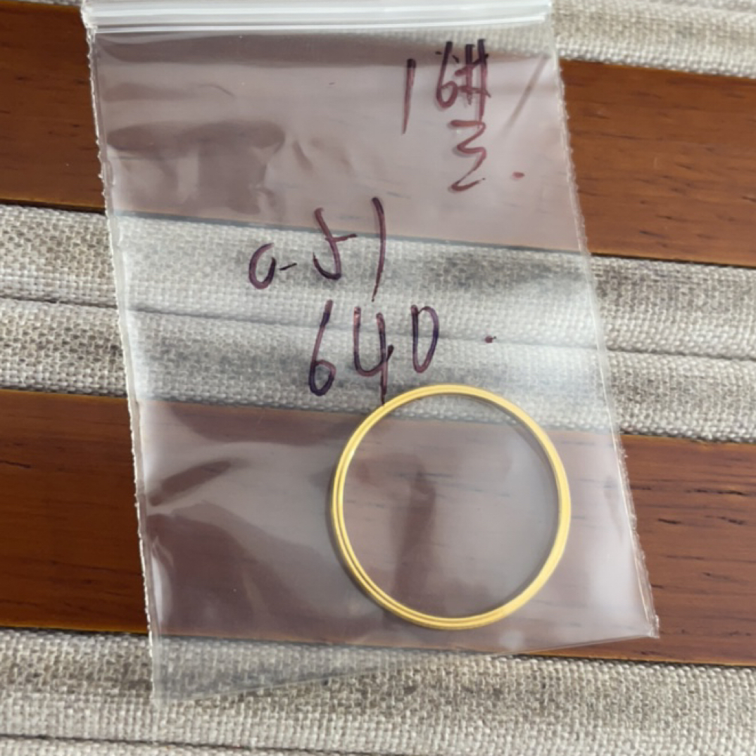 克重0.52 16号 三生三世戒指 足金999