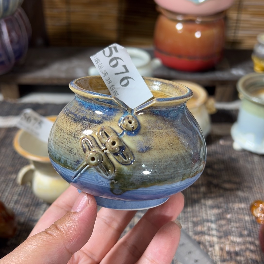 口5 景德镇手工花盆