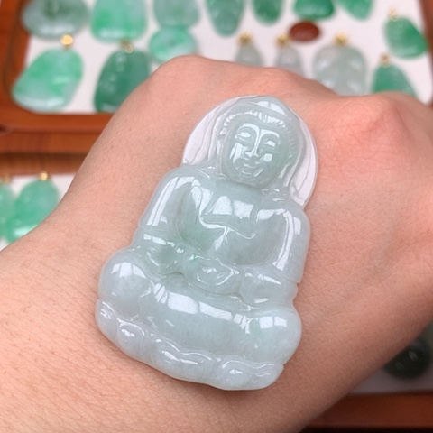 翡翠吊坠(不含链)未镶嵌