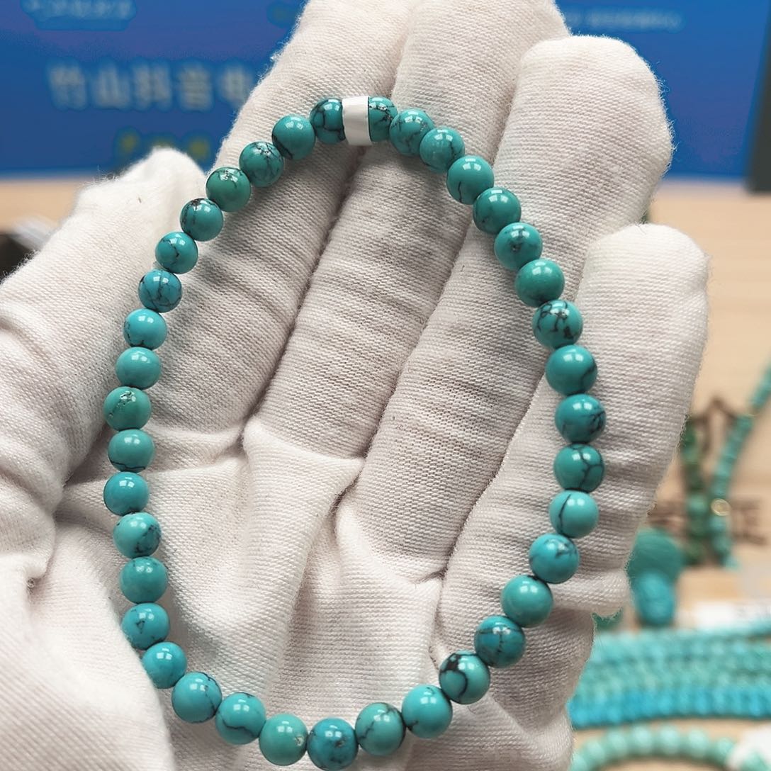 绿松石圆珠未镶嵌