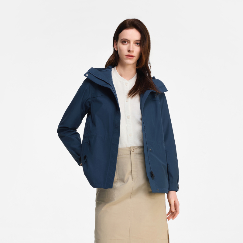 【爆款福利】 AIGLE艾高25年新款GTX防风防雨透汽收腰夹克女BN31