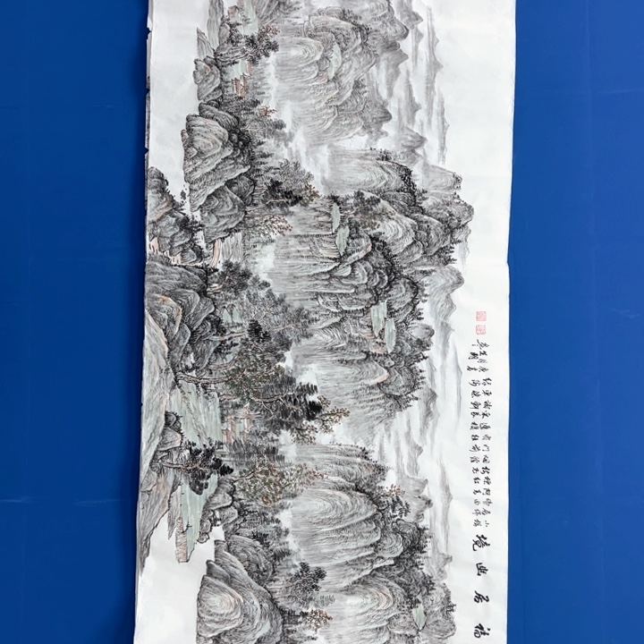 国画纯手绘作品欣赏图