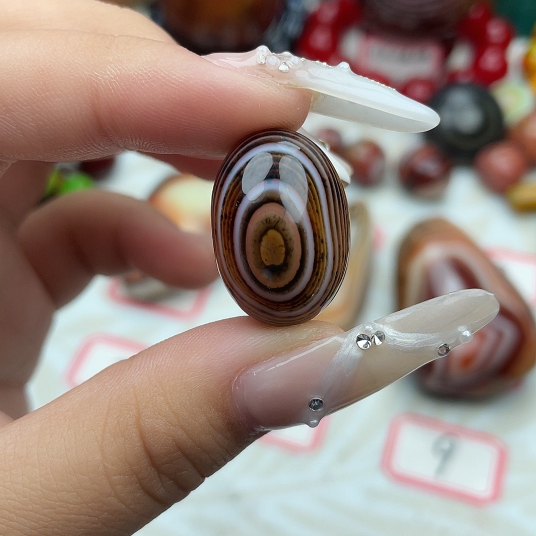 悦***玛瑙/玉髓合金颈饰