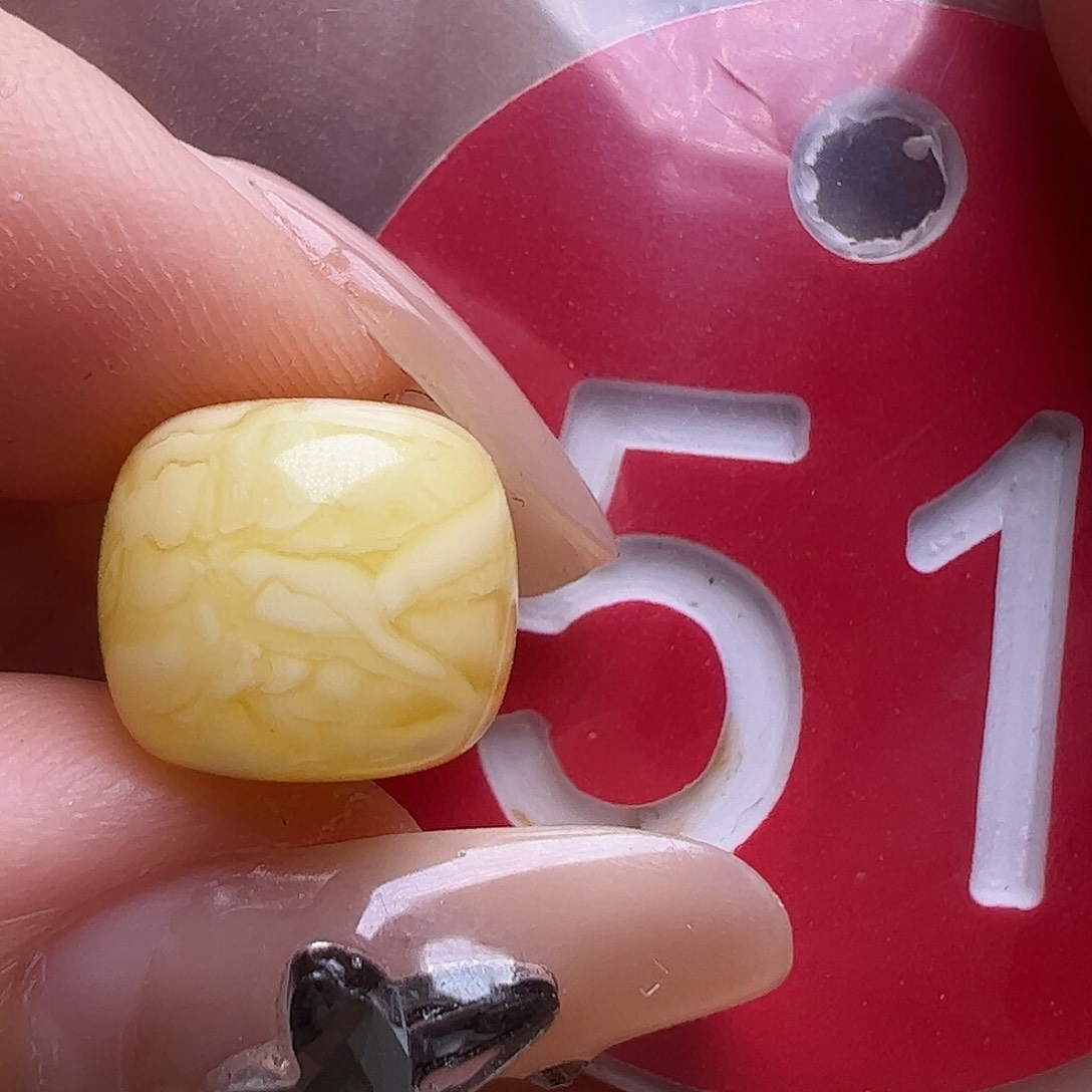 蜜蜡未镶嵌珠宝奇石微瑕10.8mm老型