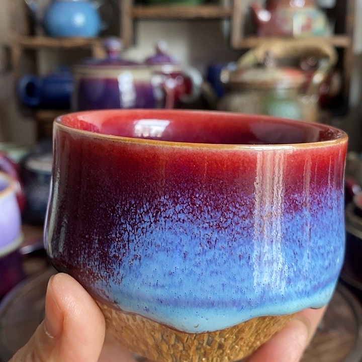 中国神后钧瓷茶具