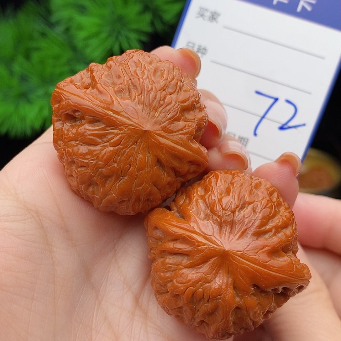 文玩核桃把件41铁锤72