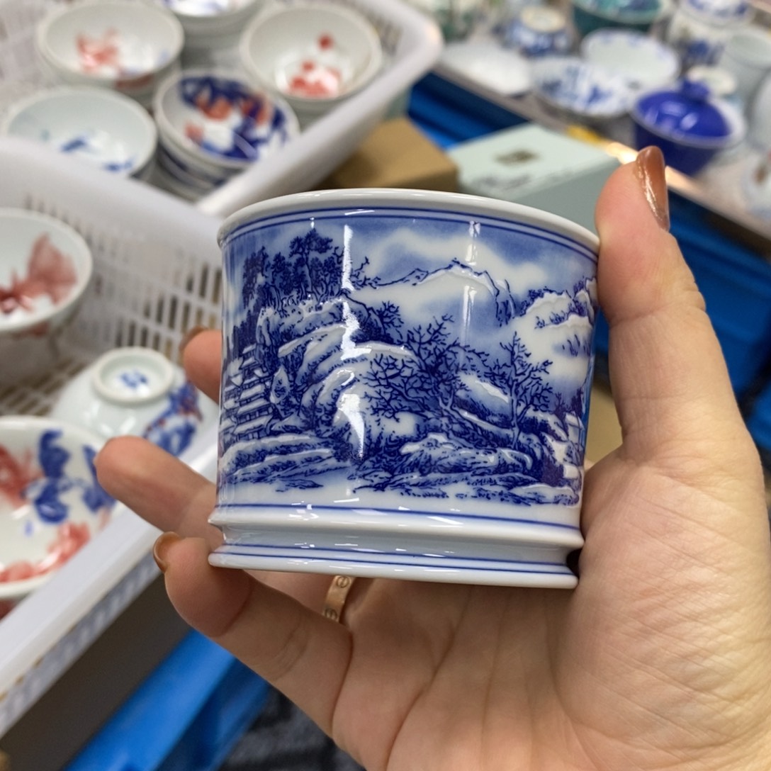 景德镇陶瓷茶具杯子