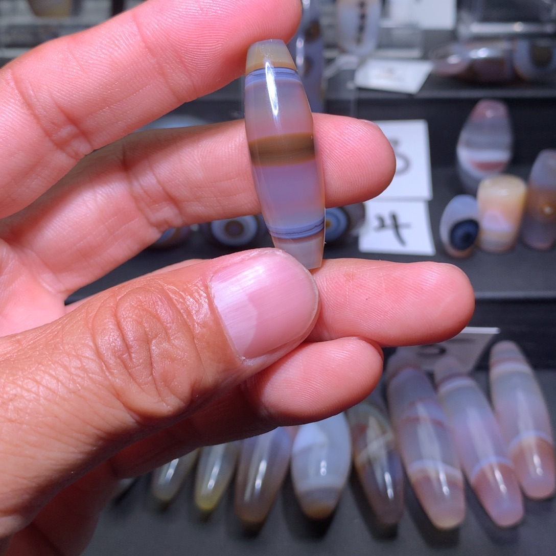 西***游玛瑙/玉髓未镶嵌颈饰