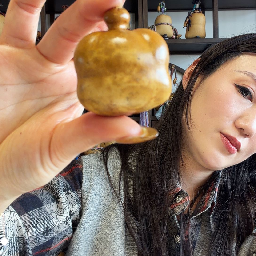 晨***）花皮钱袋子葫芦熊猫脸