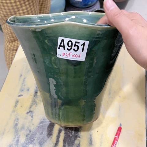 红陶景德镇手工制作花盆