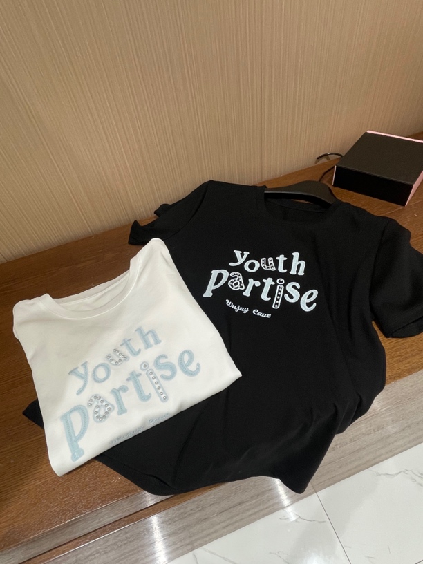 KW【福利专享】南油欧货设计款时尚百搭重工Ｔ恤