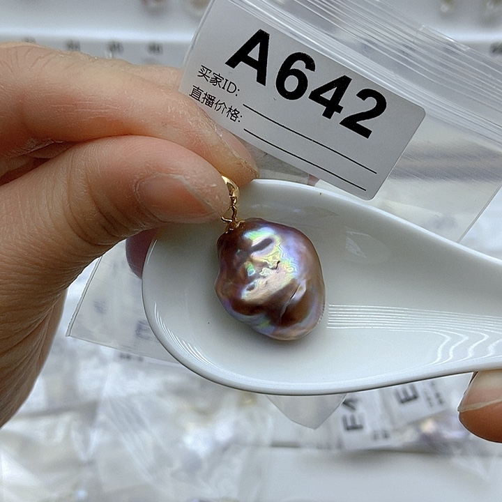 淡水珍珠颈饰银S925镶嵌