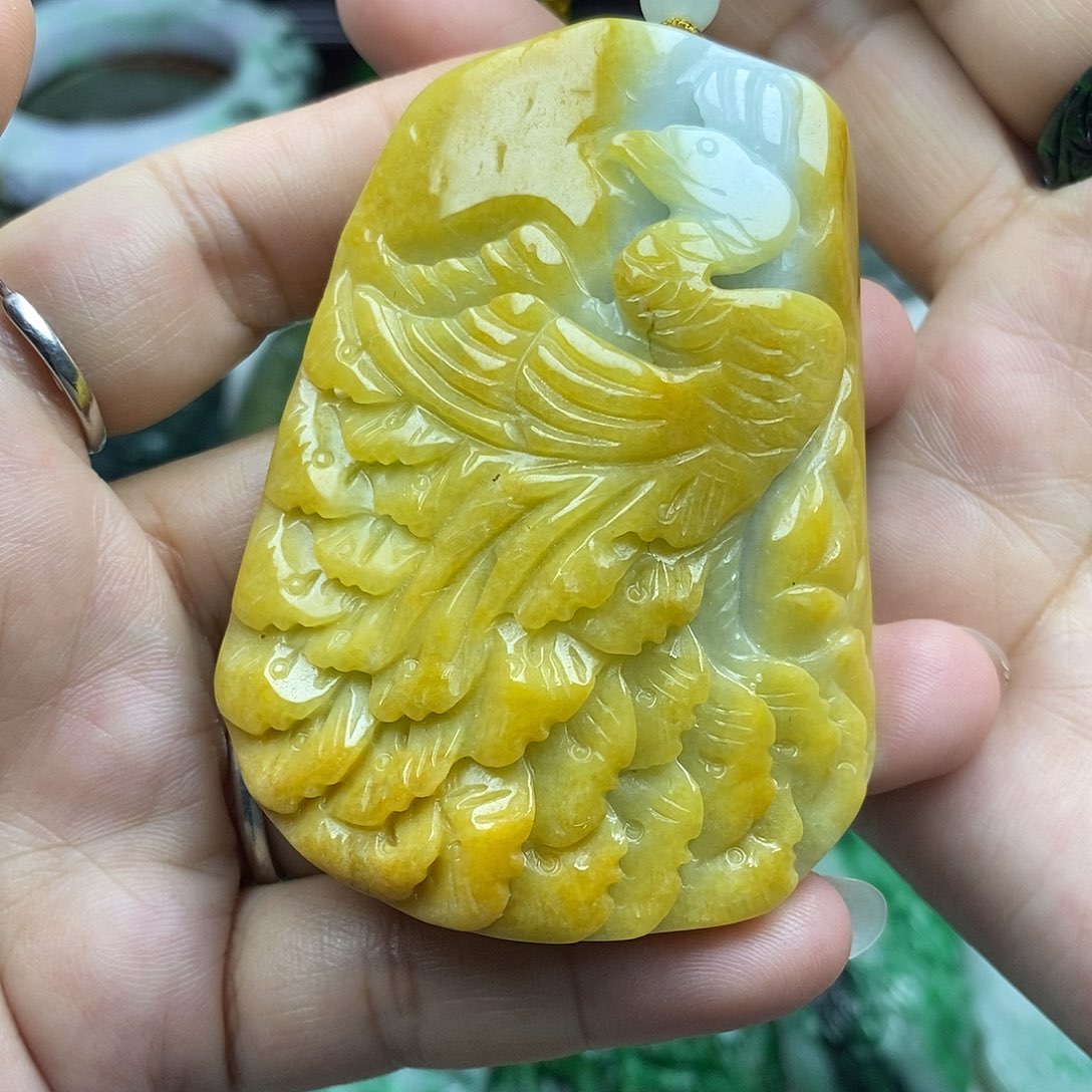 颈饰未镶嵌翡翠牌子