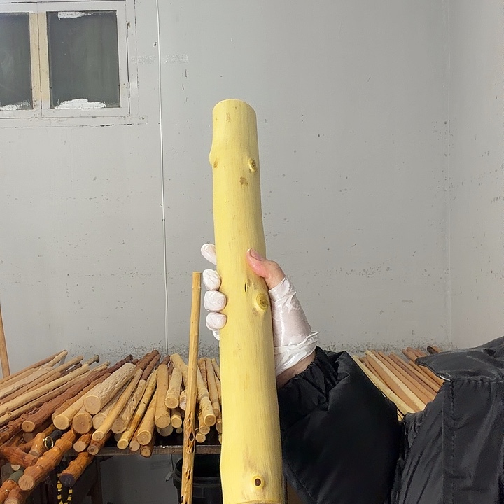 长***风秦岭石山黄金柘木太极尺