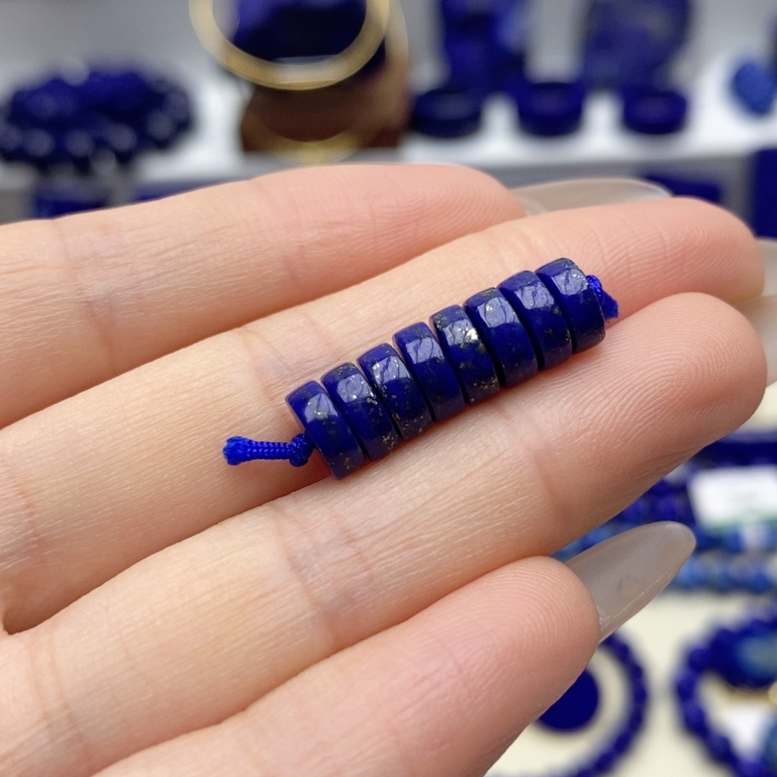 青金石未镶嵌隔片7➕