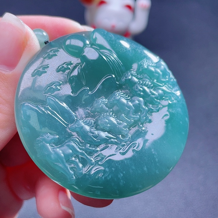 翡翠吊坠(不含链)未镶嵌