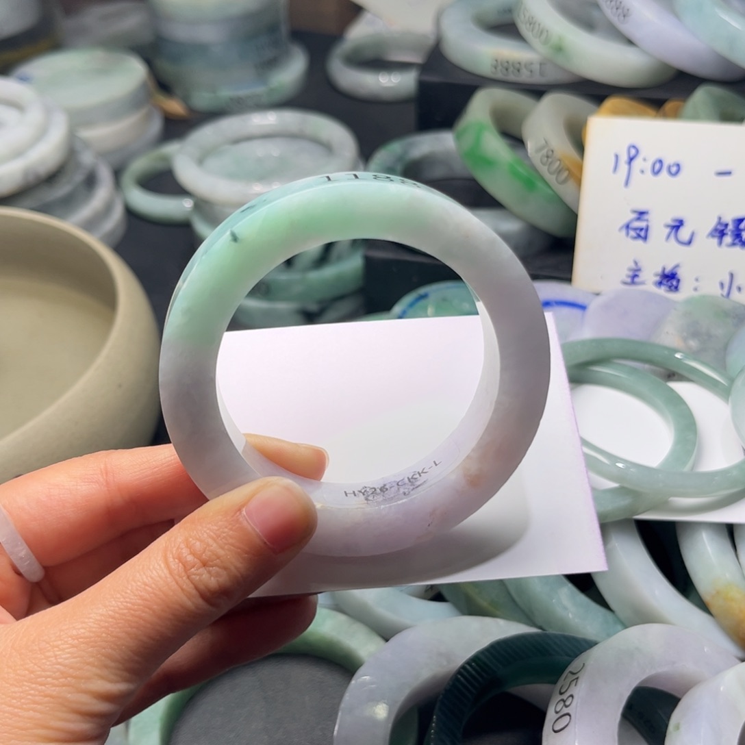 定制翡翠翡翠手镯未镶嵌