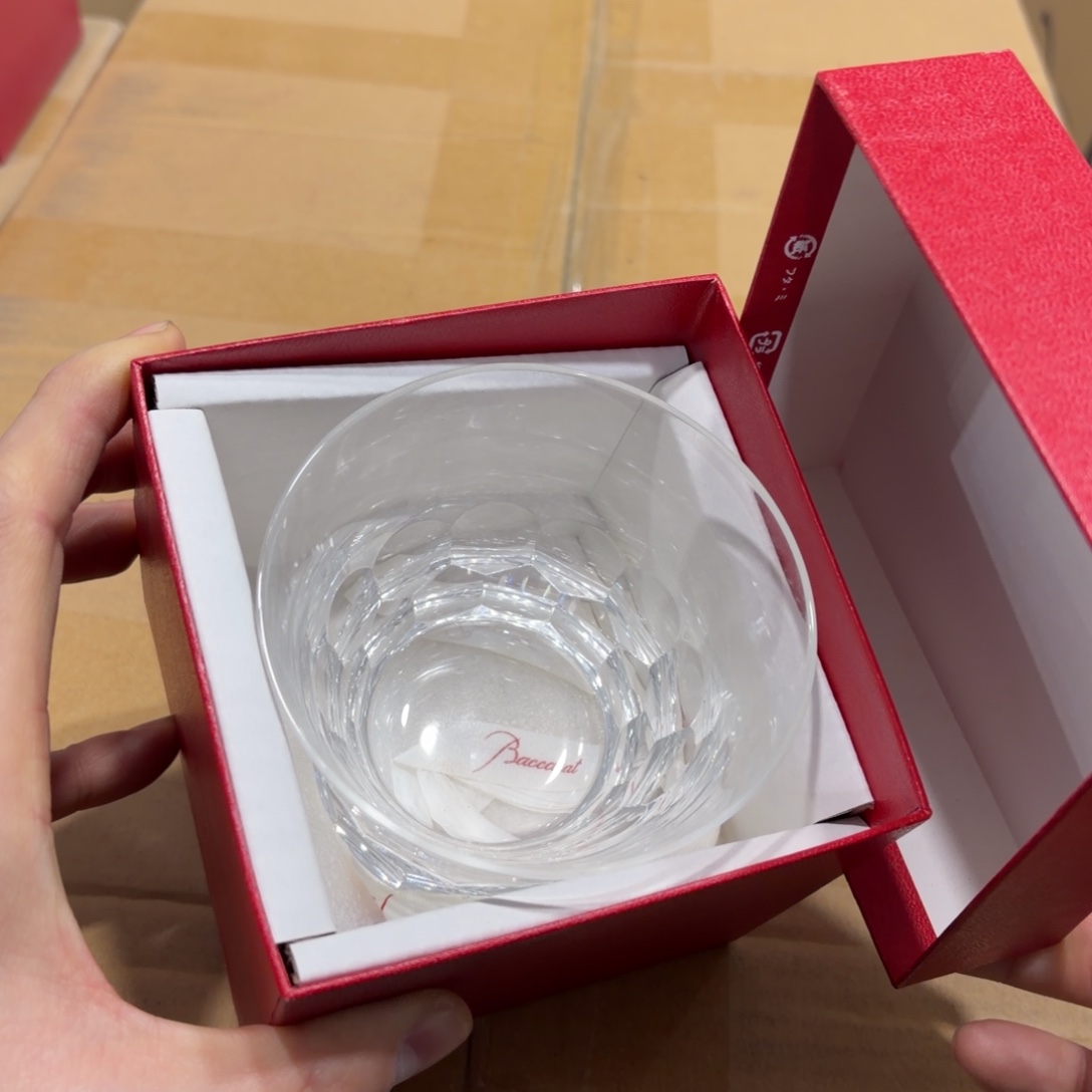 大***拉玻璃手工艺品般若中古美术工艺品
