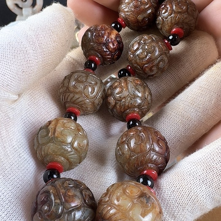 和田玉挂件未镶嵌久*