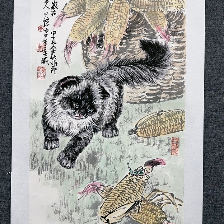 国画书画作品多次