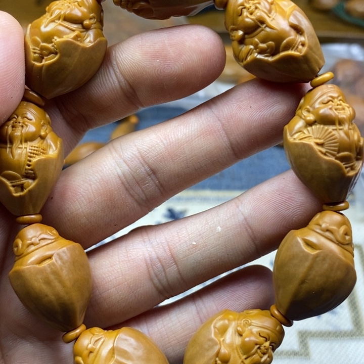 手串/手链橄榄核橄榄核雕工艺手串