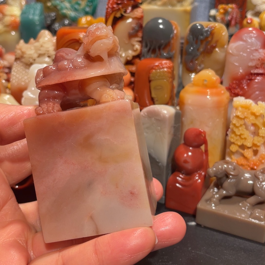 寿山石印石精美印