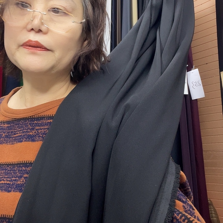 各地新版1米黑色面料面料