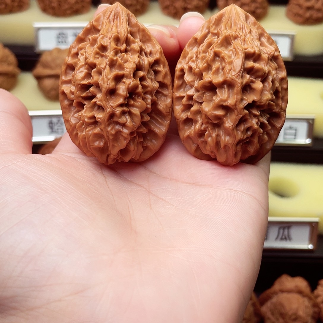 吊坠文玩核桃招财鼠38尺6202